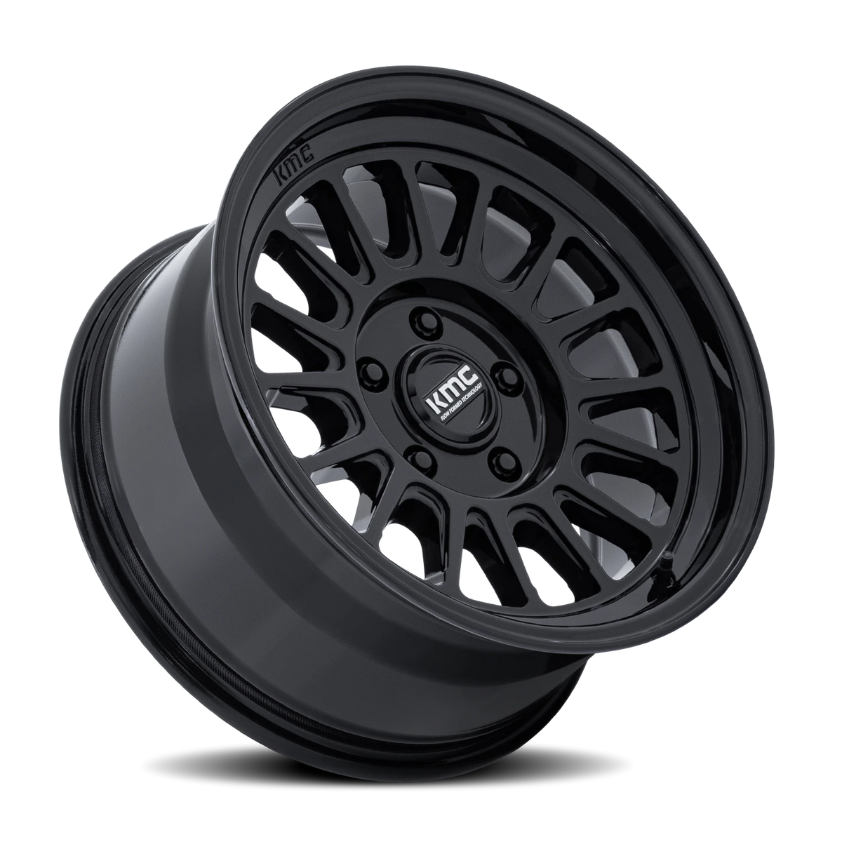 KMC Impact FFT 17x8.5 +0 5x127mm 71.5mm Gloss Black