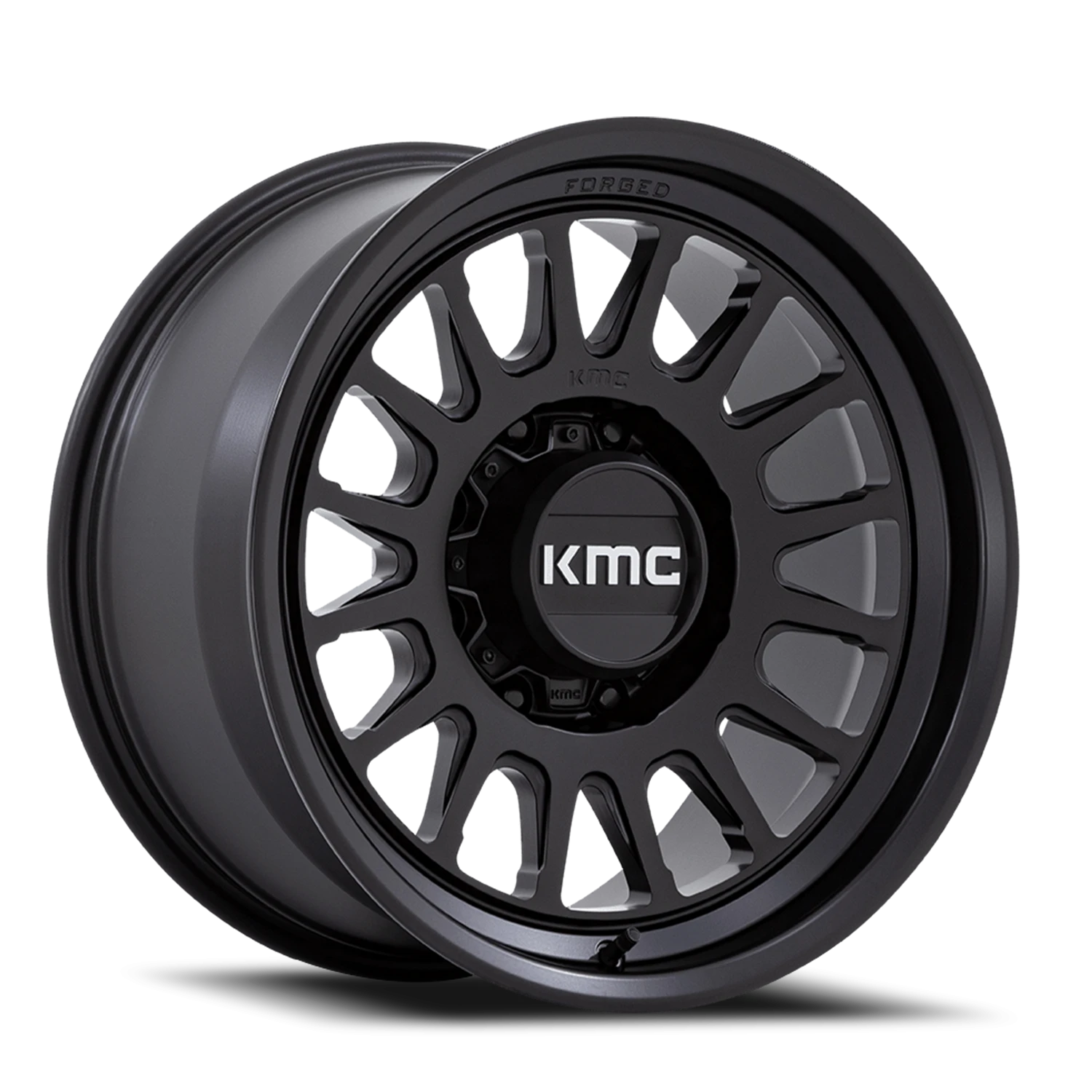 KMC Impact Forged Monoblock 18x9" 8x165.1mm 125.1mm CB -12mm Satin Black