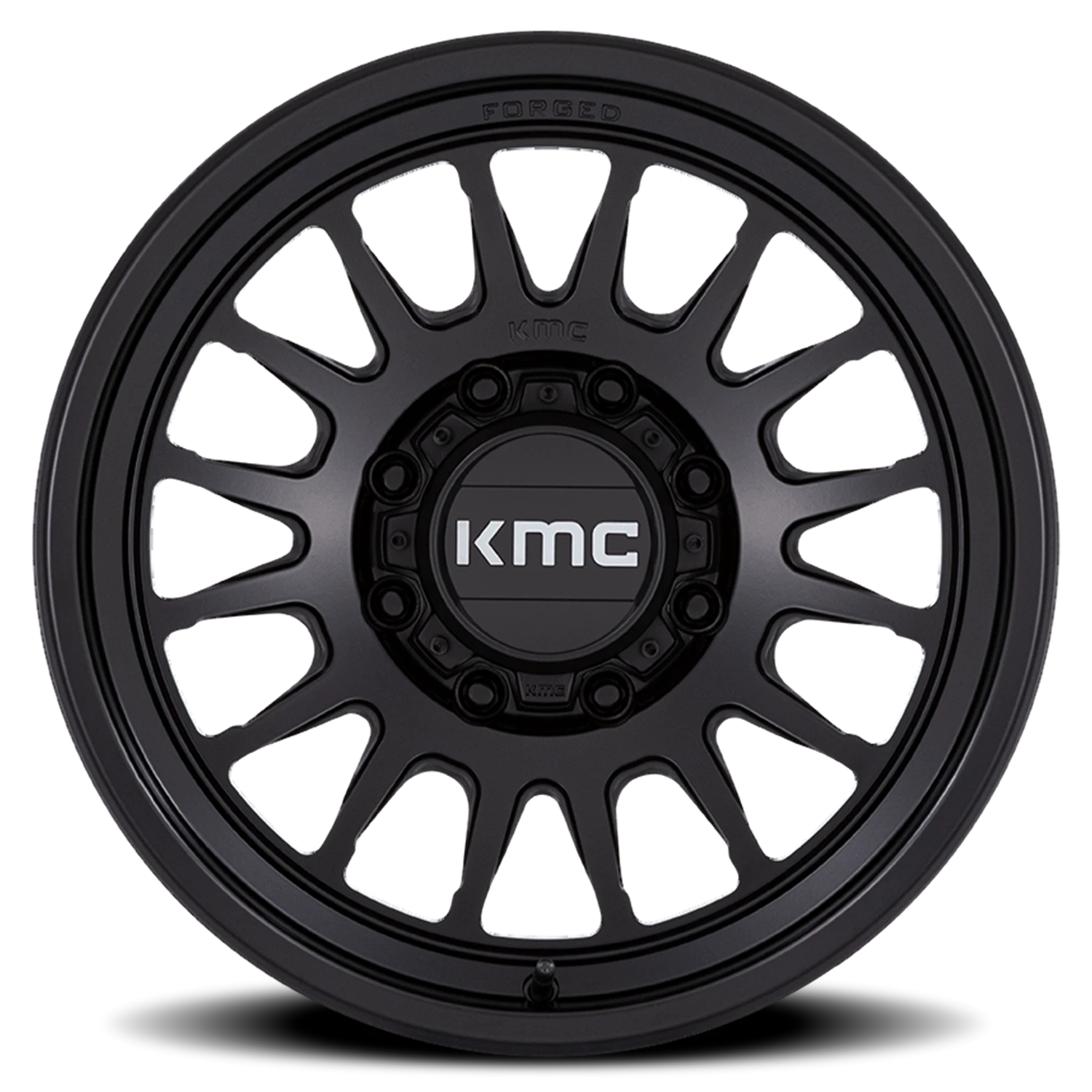 KMC Impact Forged Monoblock 18x9" 8x165.1mm 125.1mm CB -12mm Satin Black