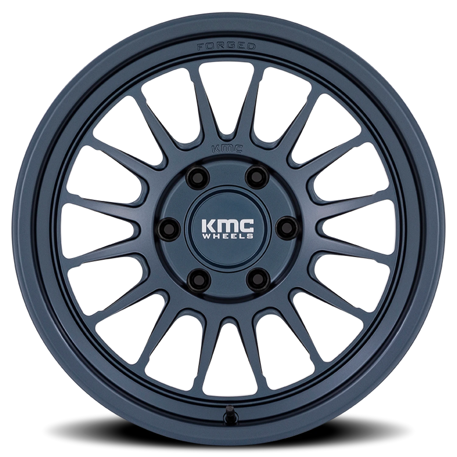 KMC Impact Forged 17x8.5" 6x139.7mm 106.1mm CB -10mm Metallic Blue