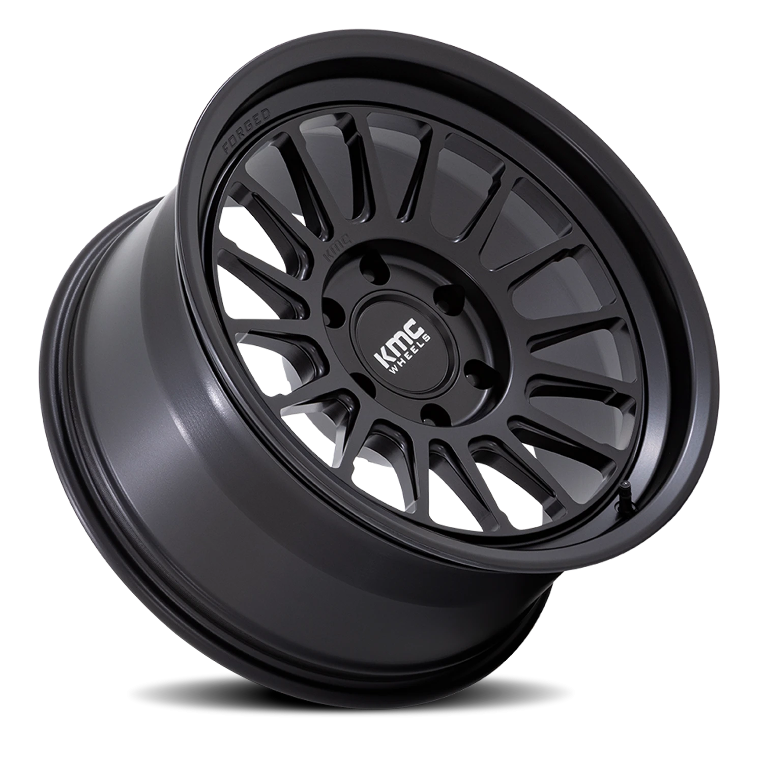 KMC Impact Forged 18x9" 6x139.7mm 106.1mm CB 0mm Satin Black