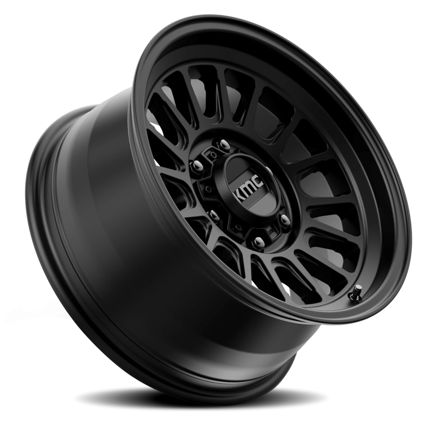 KMC Impact OL KM724 SB 17x8.5 +0 6x139.7mm 106.1mm Satin Black