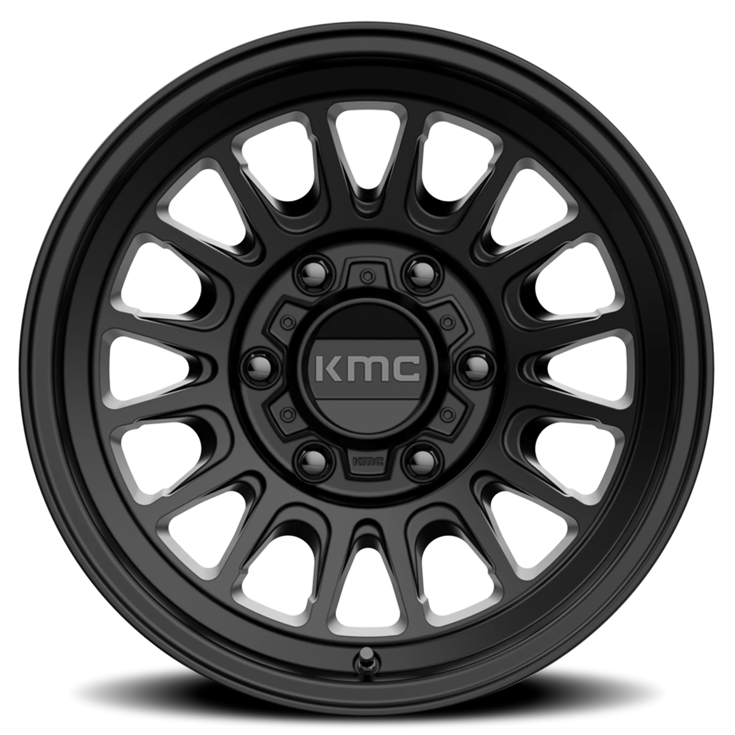 KMC Impact OL KM724 SB 17x8.5 +0 6x139.7mm 106.1mm Satin Black