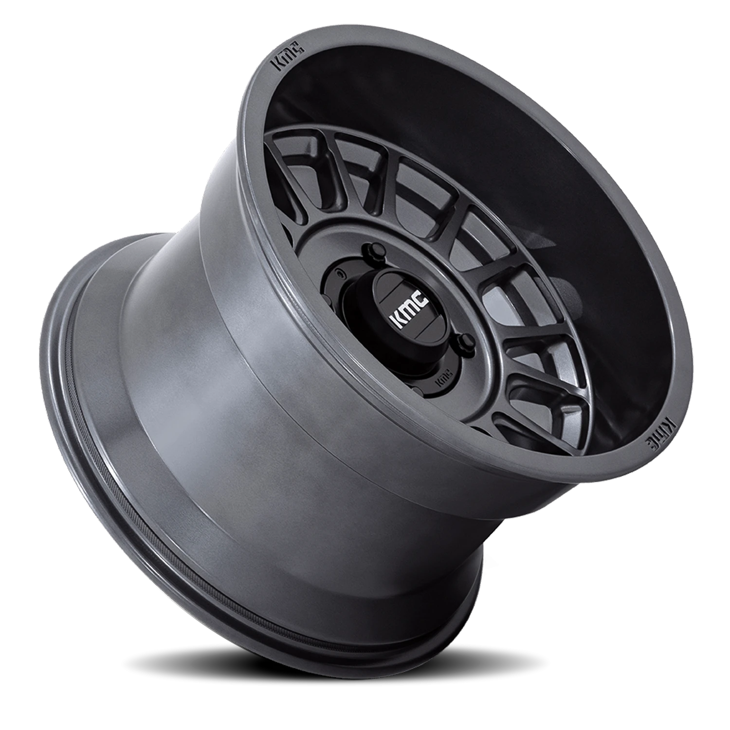 KMC Impact UTV 15x10" 4x137mm 96mm CB 0mm Anthracite