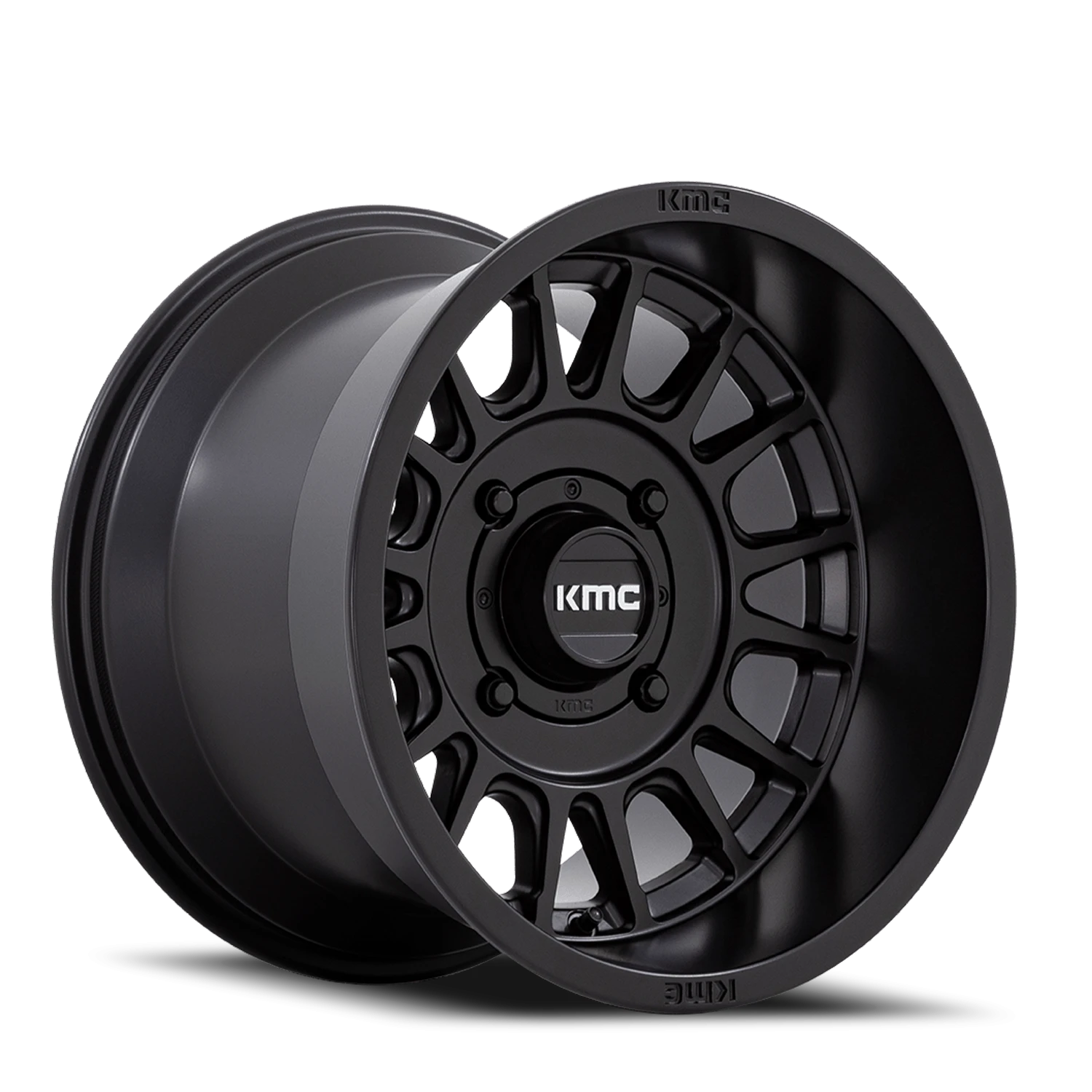 KMC Impact UTV KS138 SB 15x7 +10 4x137mm 96mm Satin Black