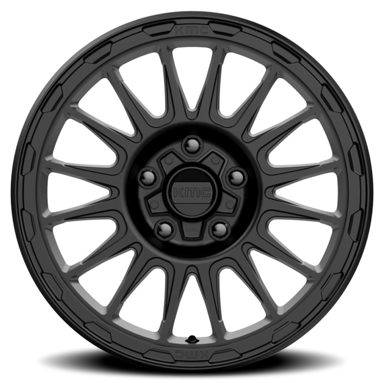 KMC Impact 16x8" 6x139.7mm 106.25mm CB 0mm Satin Black