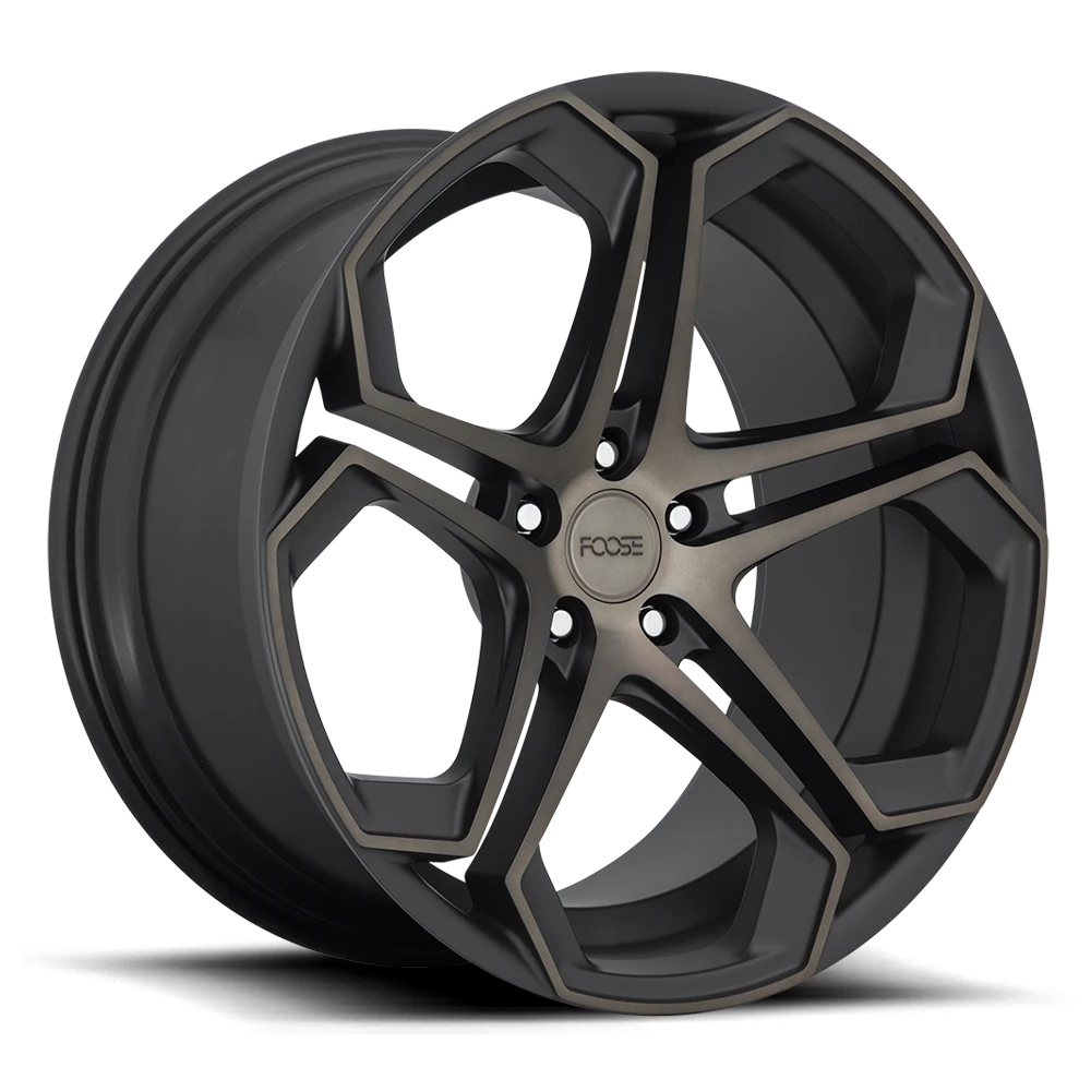 Foose Impala F168 20x9 +38 5x115mm 71.5mm Matte Machined DDT