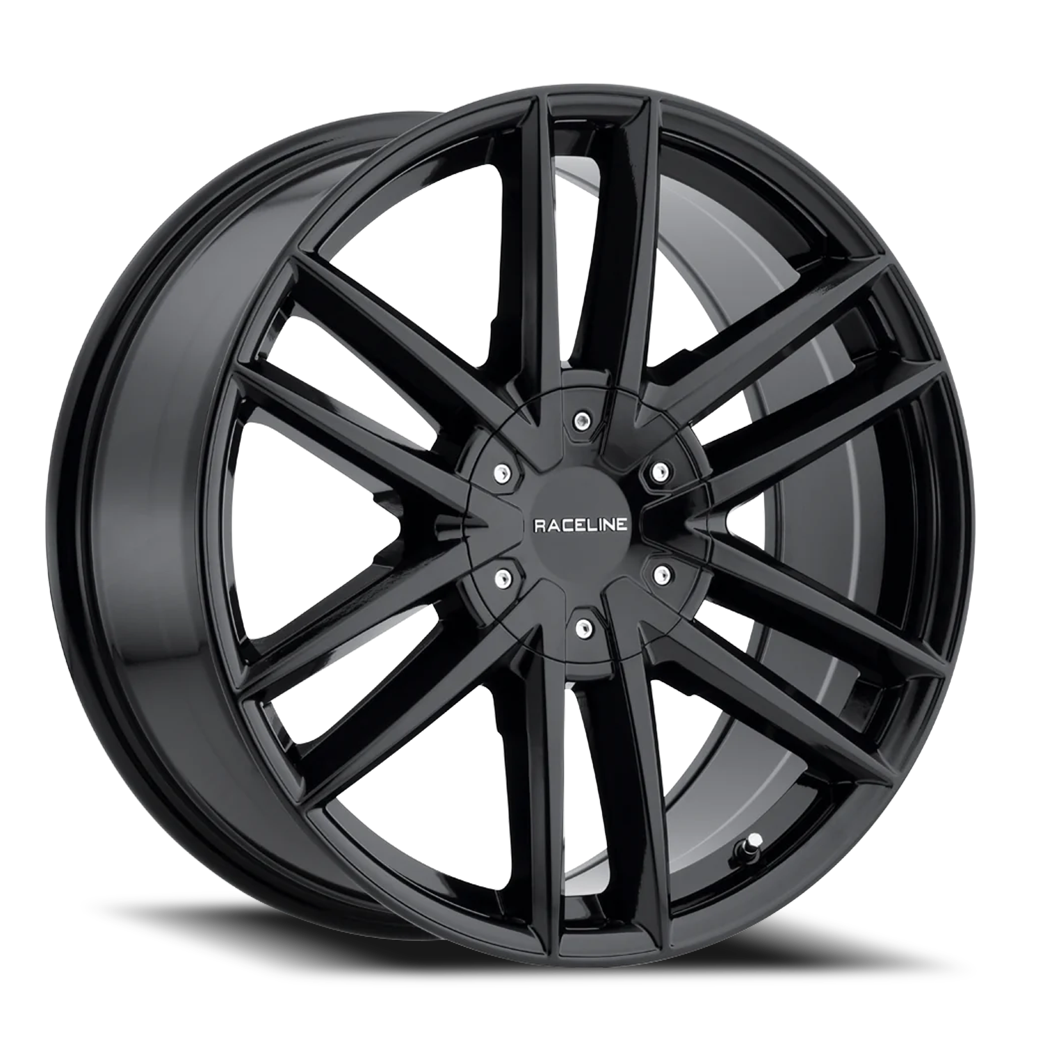 Raceline Impulse 20x8.5" 5x114.3mm 78.1mm CB +35mm Gloss Black