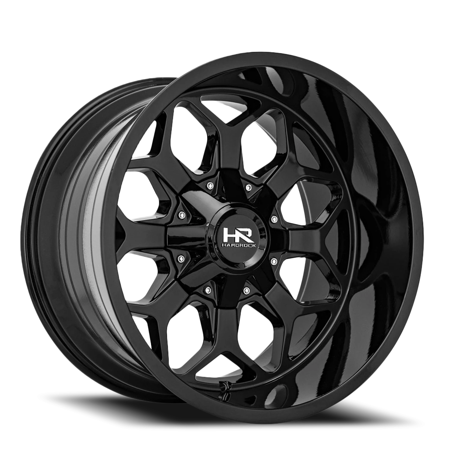 Hardrock Offroad Indestructible H712 20x10" 5x150mm 110.3mm CB -19mm Gloss Black