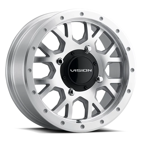 Vision GV8 15x6 +38 4x110mm 86mm Machined As-Cast Machined