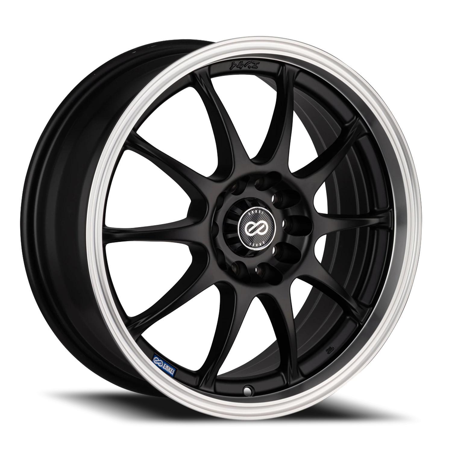 Enkei J10 BK 17x7 +38 5x100/5x114.3mm 72.6mm Gloss Black