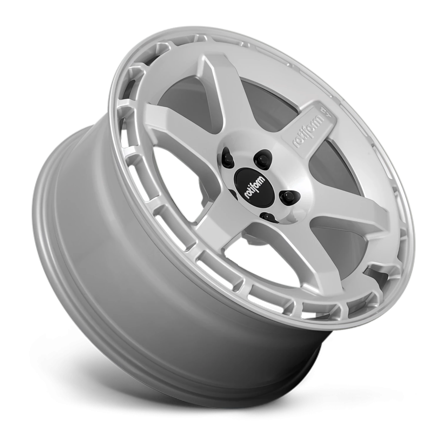 Rotiform KB1 19x8.5" 5x108mm 72.7mm CB +42mm Gloss Silver