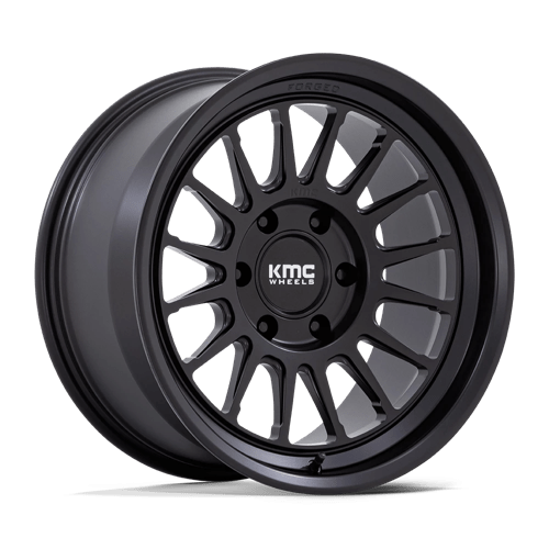 <b>KMC Wheels</b> KM447 IMPACT FORGED MONOBLOCK -<br> Satin Black - Wheel Warehouse