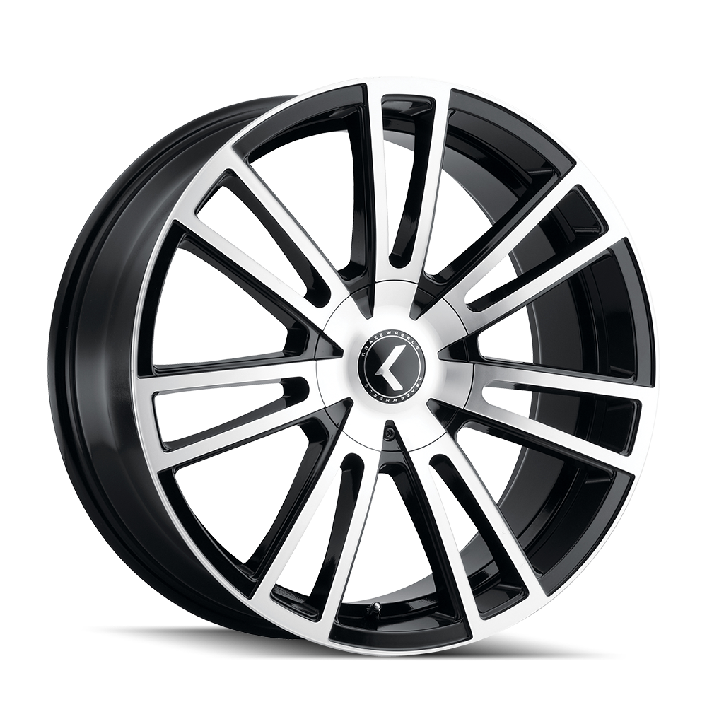 Kraze Spectra 18x8" 5x110mm 72.62mm CB +40mm Gloss Black Machined