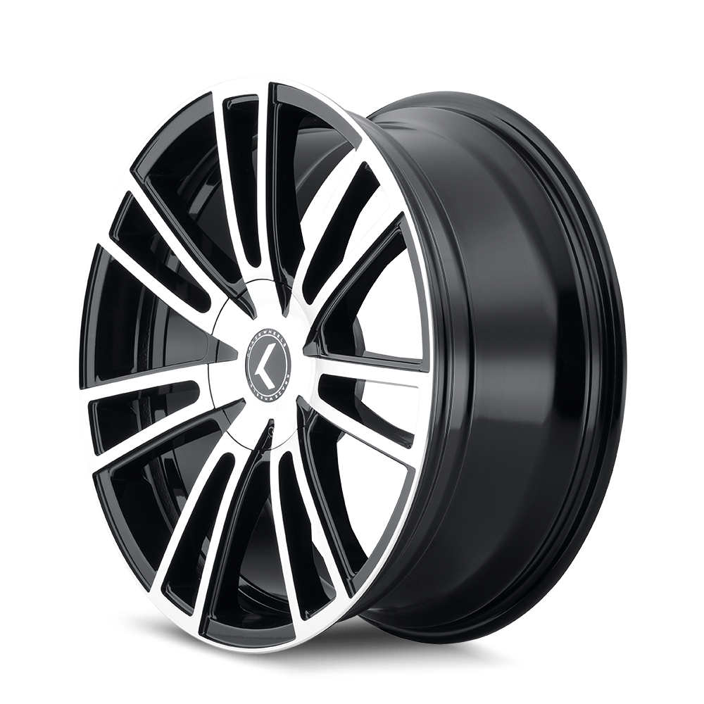 Kraze Spectra 18x8" 5x110mm 72.62mm CB +40mm Gloss Black Machined