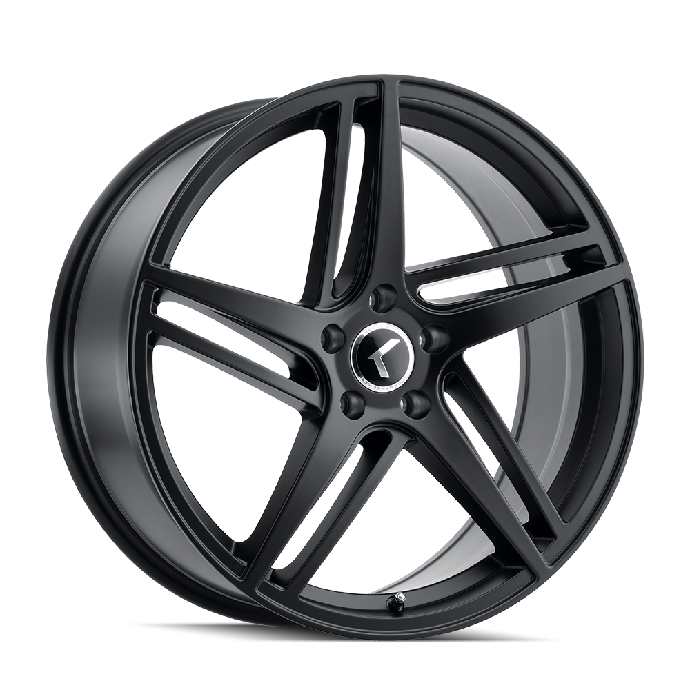 Kraze Milano KR195 Satin Black 18x8 5x114.3 40mm 72.62mm