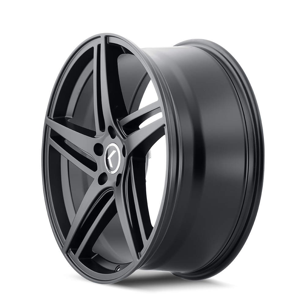 Kraze Milano KR195 Satin Black 18x8 5x114.3 40mm 72.62mm