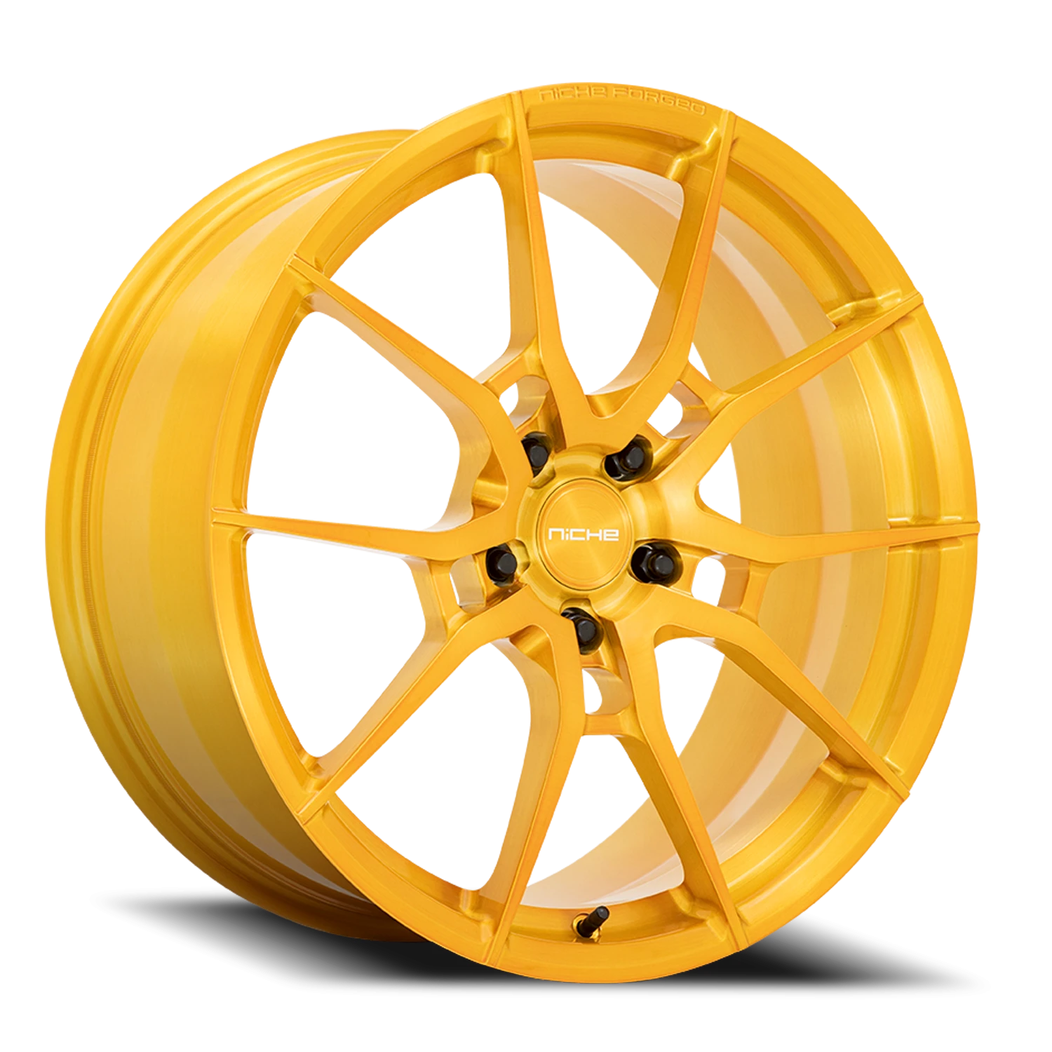 Niche Kanan 20x11" 5x112mm 66.56mm CB +55mm Brushed Candy Gold