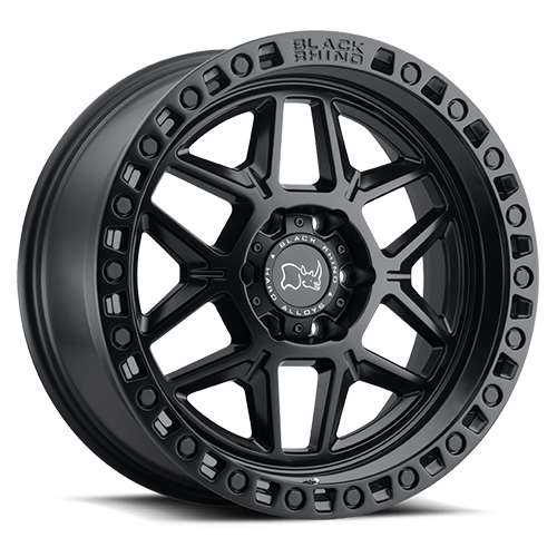 Black Rhino Kelso 20x9" 6x114.3mm 76.1mm CB +18mm Matte Black Black Bolts