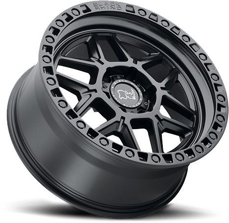 Black Rhino Kelso 20x9" 6x114.3mm 76.1mm CB +18mm Matte Black Black Bolts