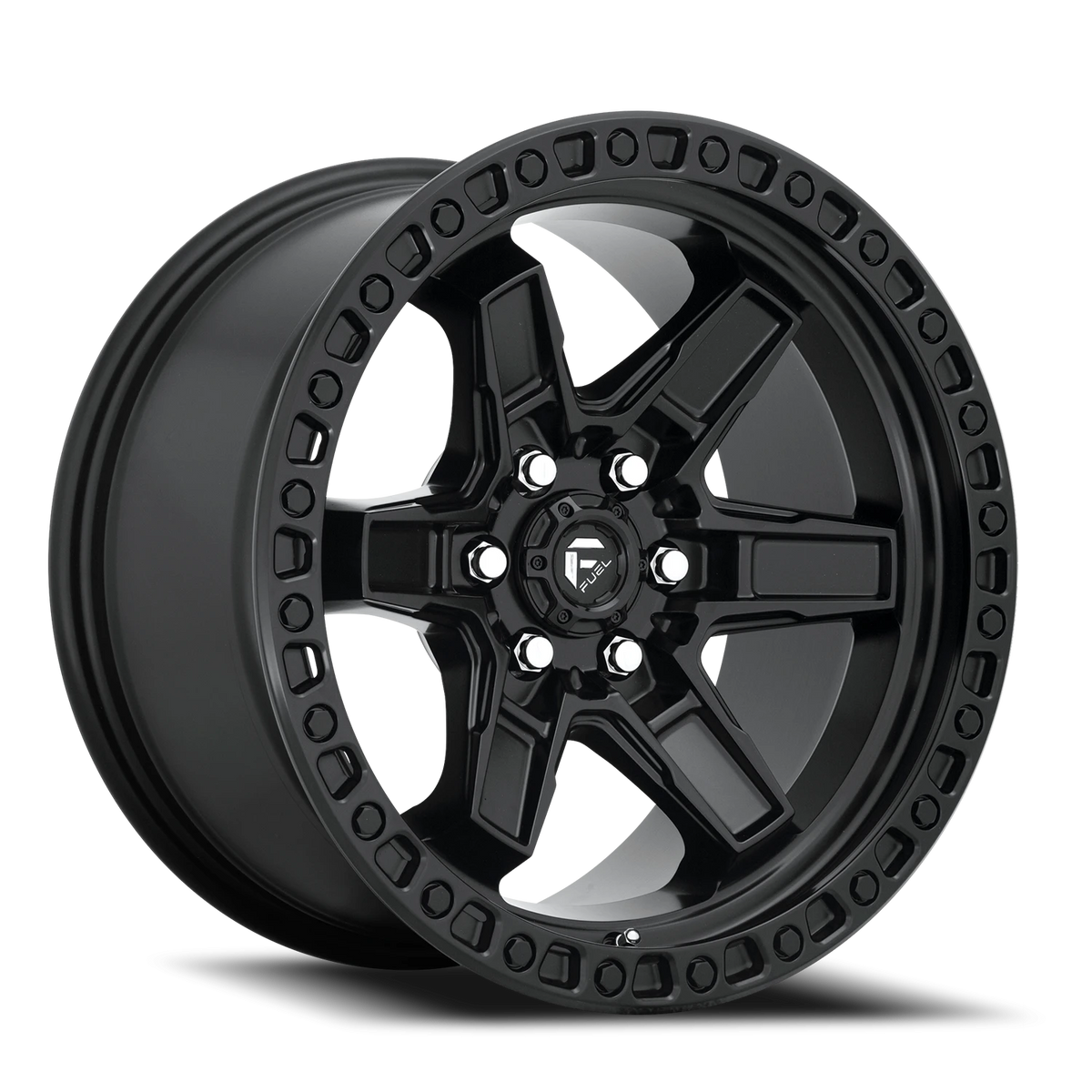 Fuel Kicker 17x9 +12 6x114.3mm 66.06mm Matte Black