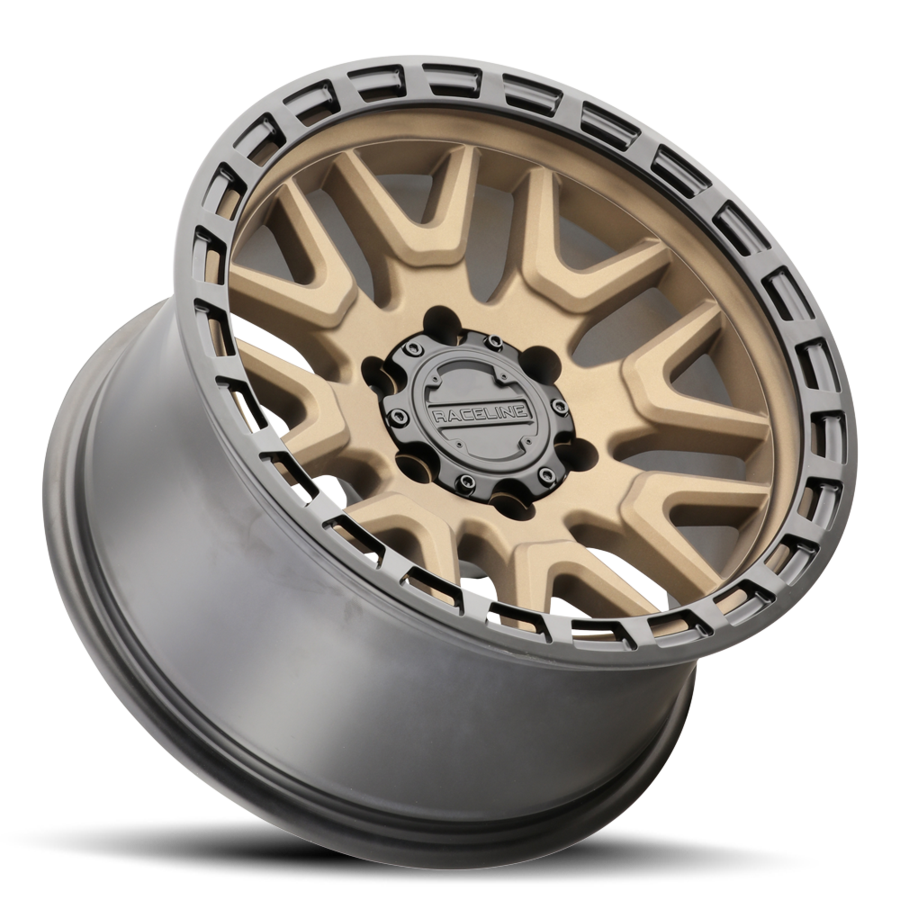 Raceline Krank 18x9" 6x139.7mm 106.1mm CB +18mm Matte Bronze