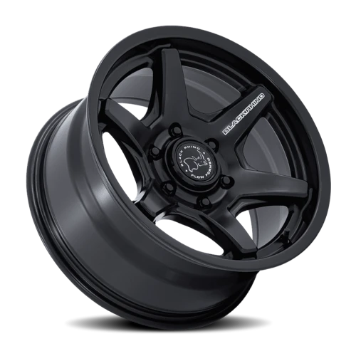 Black Rhino Kuma 17x8.5" 6x139.7mm 106.1mm CB +25mm Matte Black