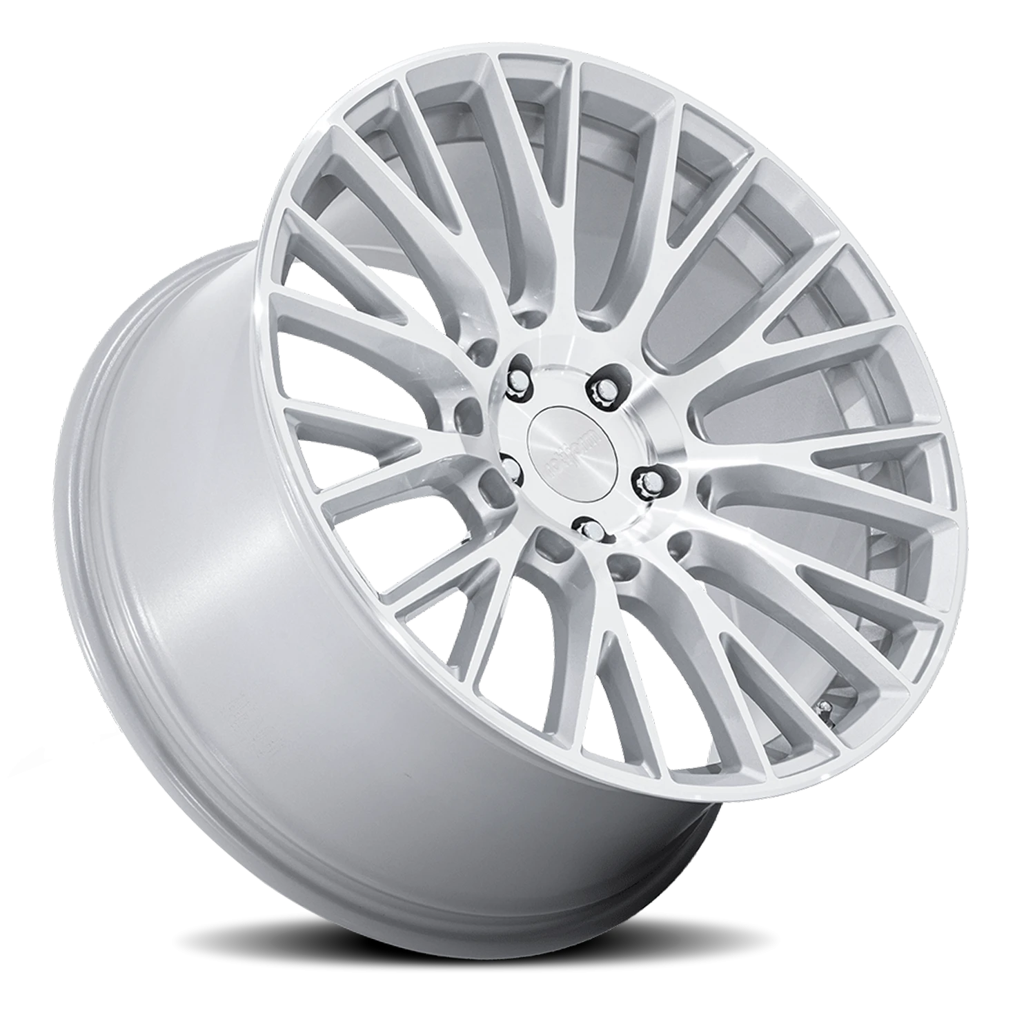Rotiform LSE 20x8.5" 5x120mm 72.56mm CB +35mm Gloss Silver Machined Face