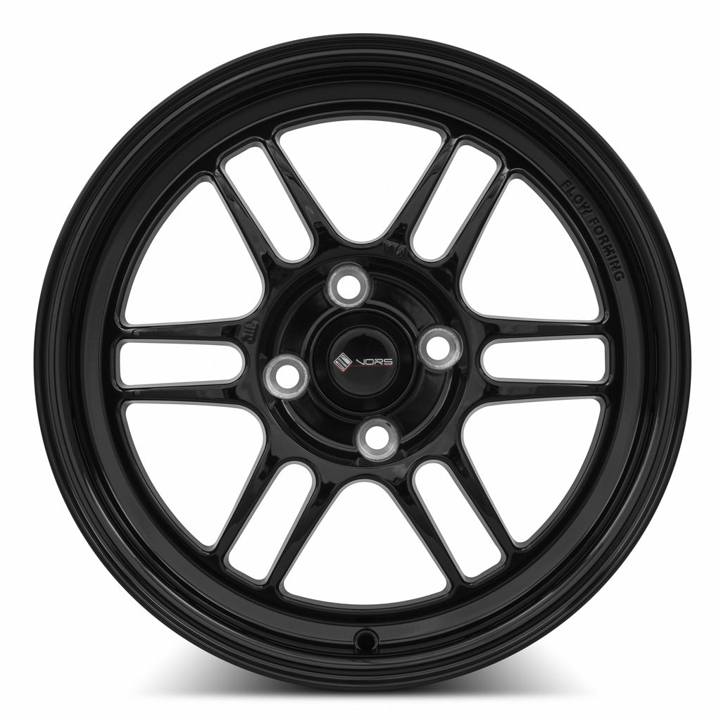Vors LT01 15x7 40 4x100mm 73.1mm Gloss Black