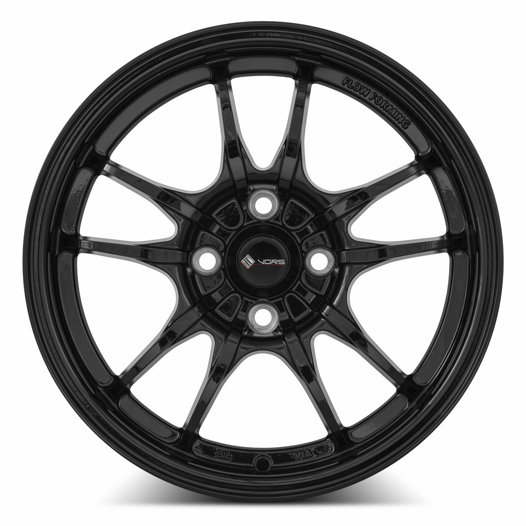 Vors LT10 15x7 40 4x100mm 73.1mm Gloss Black