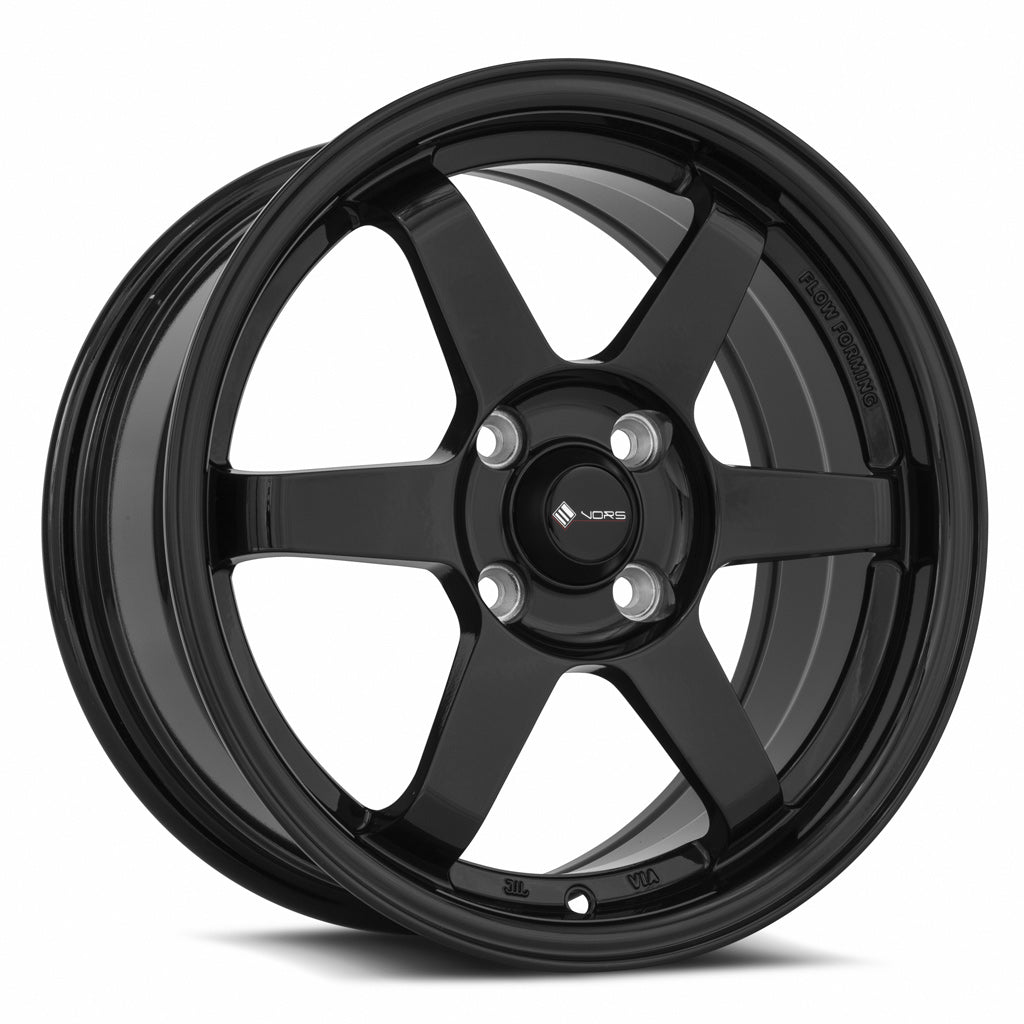 Vors LT37 15x7 40 4x100mm 73.1mm Gloss Black