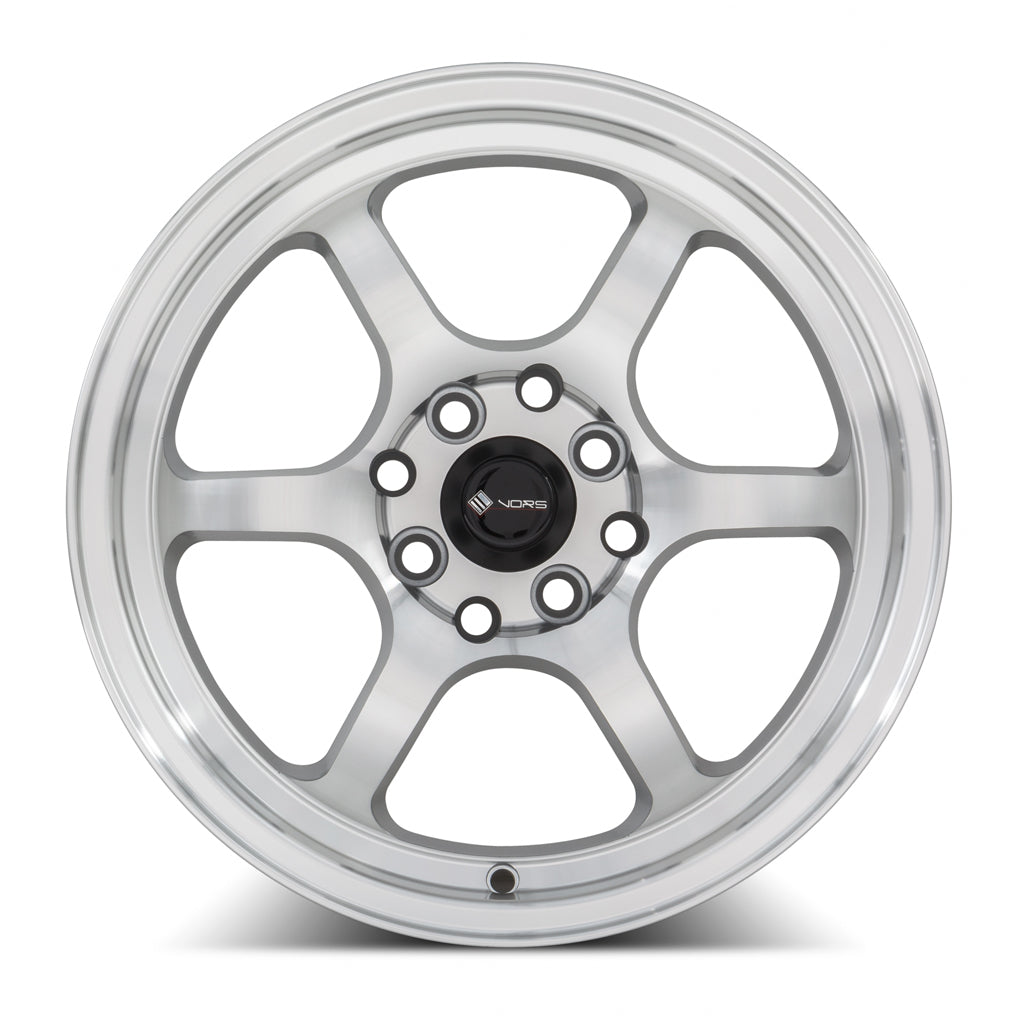 Vors LT61 15x7 35 4x100/4x114.3mm 73.1mm Silver Machined Face