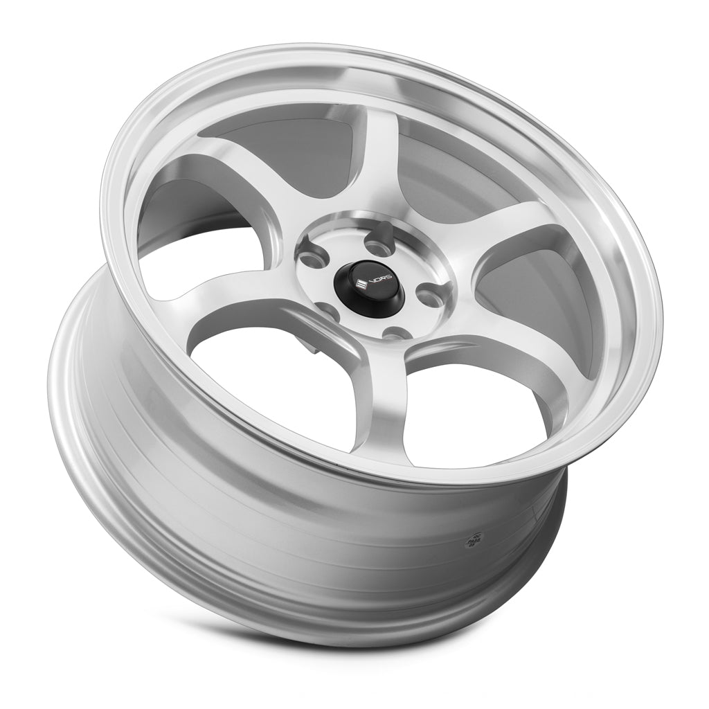 Vors LT61 18x8.5 35 5x114.3mm 73.1mm Silver Machined Face