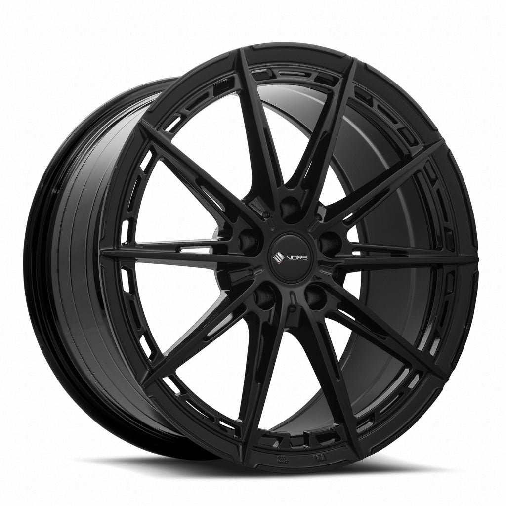Vors LT84 18x9 35 5x108mm 73.1mm Gloss Black