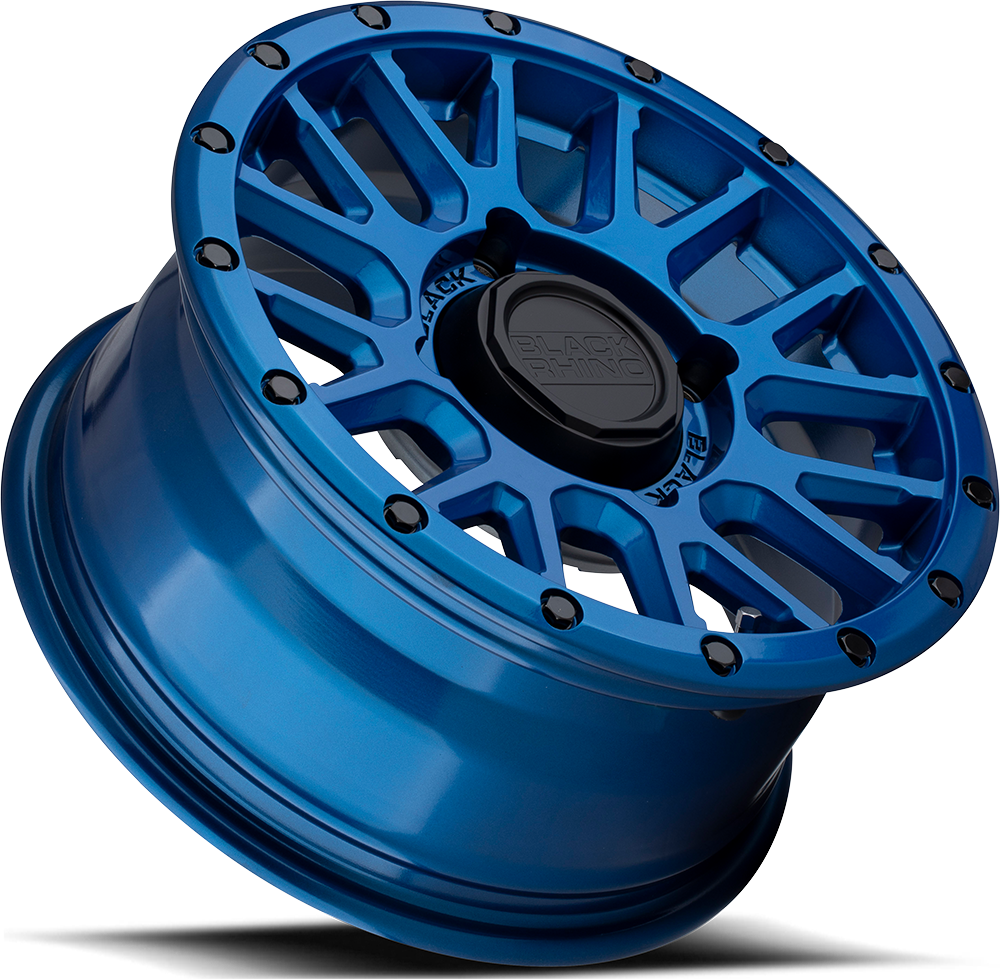 Black Rhino La Paz UTV 15x7" 4x110mm 80.2mm CB +36mm Blue Black Bolts