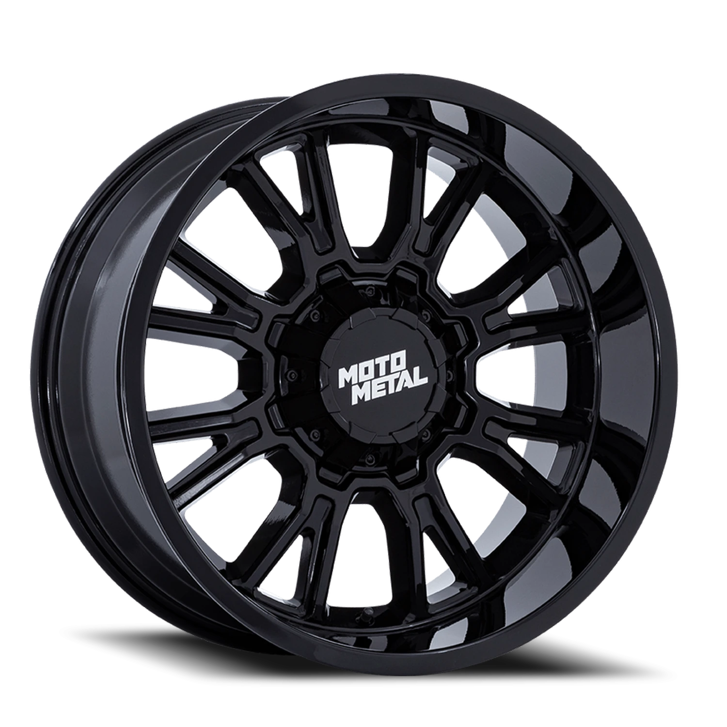 Moto Metal Legacy MO810 GB 17x9 +1 8x165.1mm 125.1mm Gloss Black