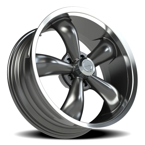 Vision 142 20x8.5 -6 5x120.65mm 83mm Gunmetal Machined Lip