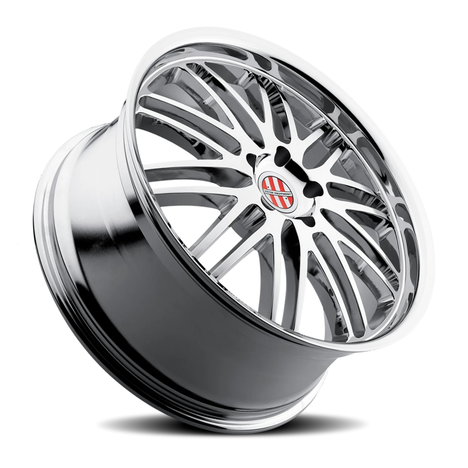 Victor Equipment Lemans 18x8" 5x130mm 71.6mm CB +45mm Chrome