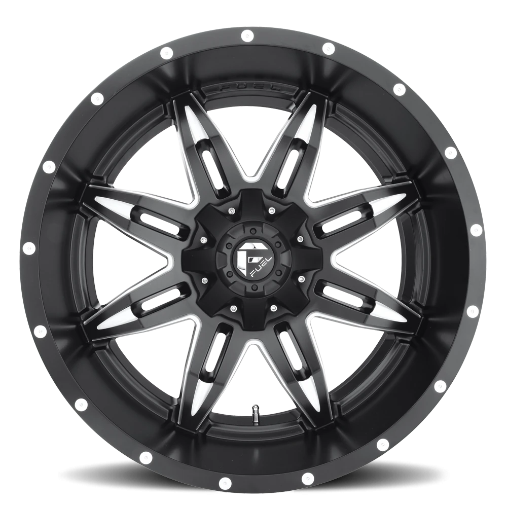 Fuel Lethal 18x9" 6x135mm 106.4mm CB -12mm Matte Black Milled