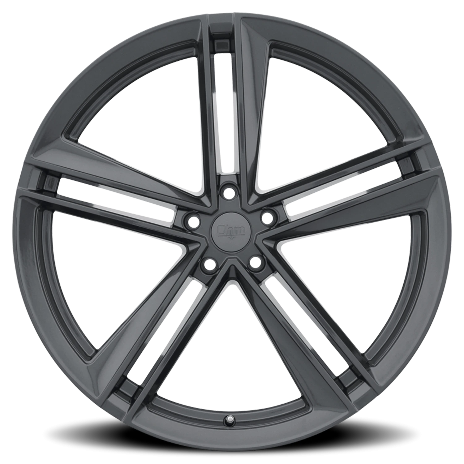 Ohm Lightning 20x9" 5x120mm 64.1mm CB +30mm Gloss Gunmetal
