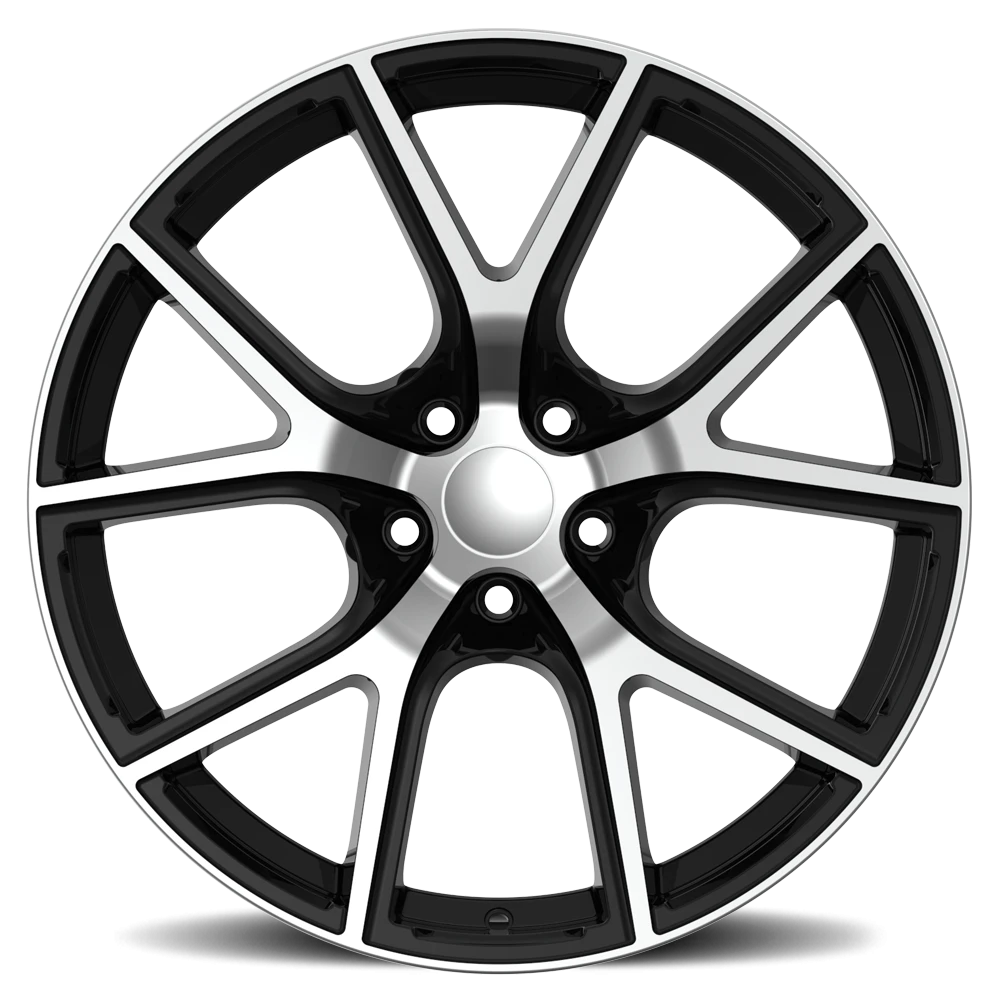 Voxx Wheel Lumi 18x8 +20 5x115mm 71.6mm Gloss Black Machined Face