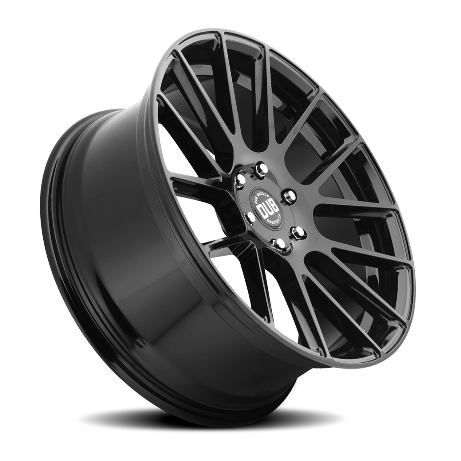 DUB Luxe S205 22x9.5 +30 6x135mm 87.1mm Gloss Black