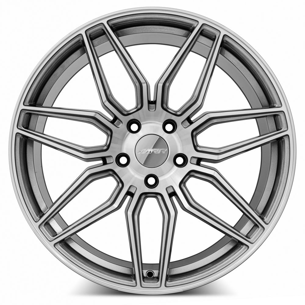 MRR M024 20x10 23 5x120mm 67.1mm Gloss Gun Metal