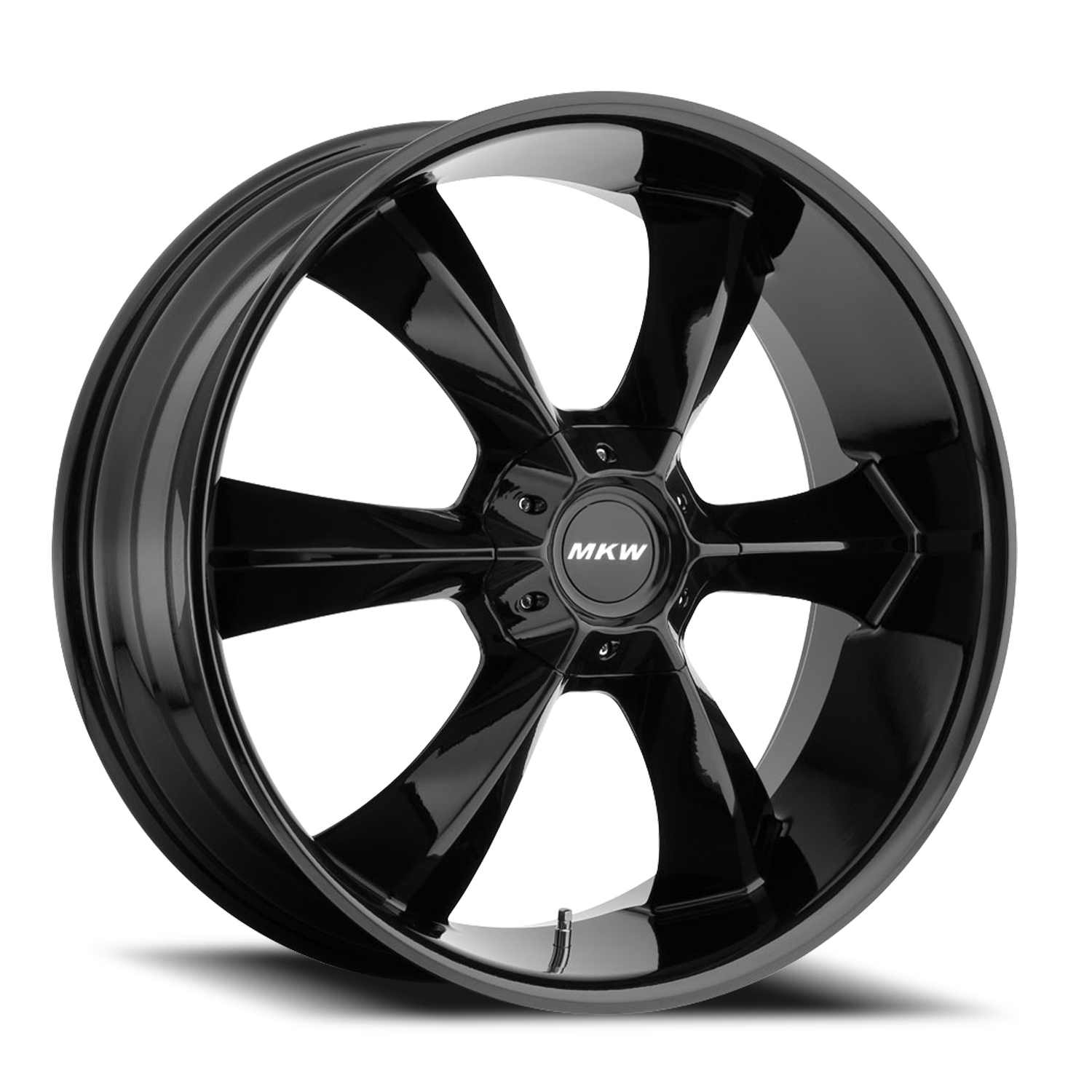 MKW M119 GB 22x9 +18 5x115mm 73mm Gloss Black - Wheel Warehouse