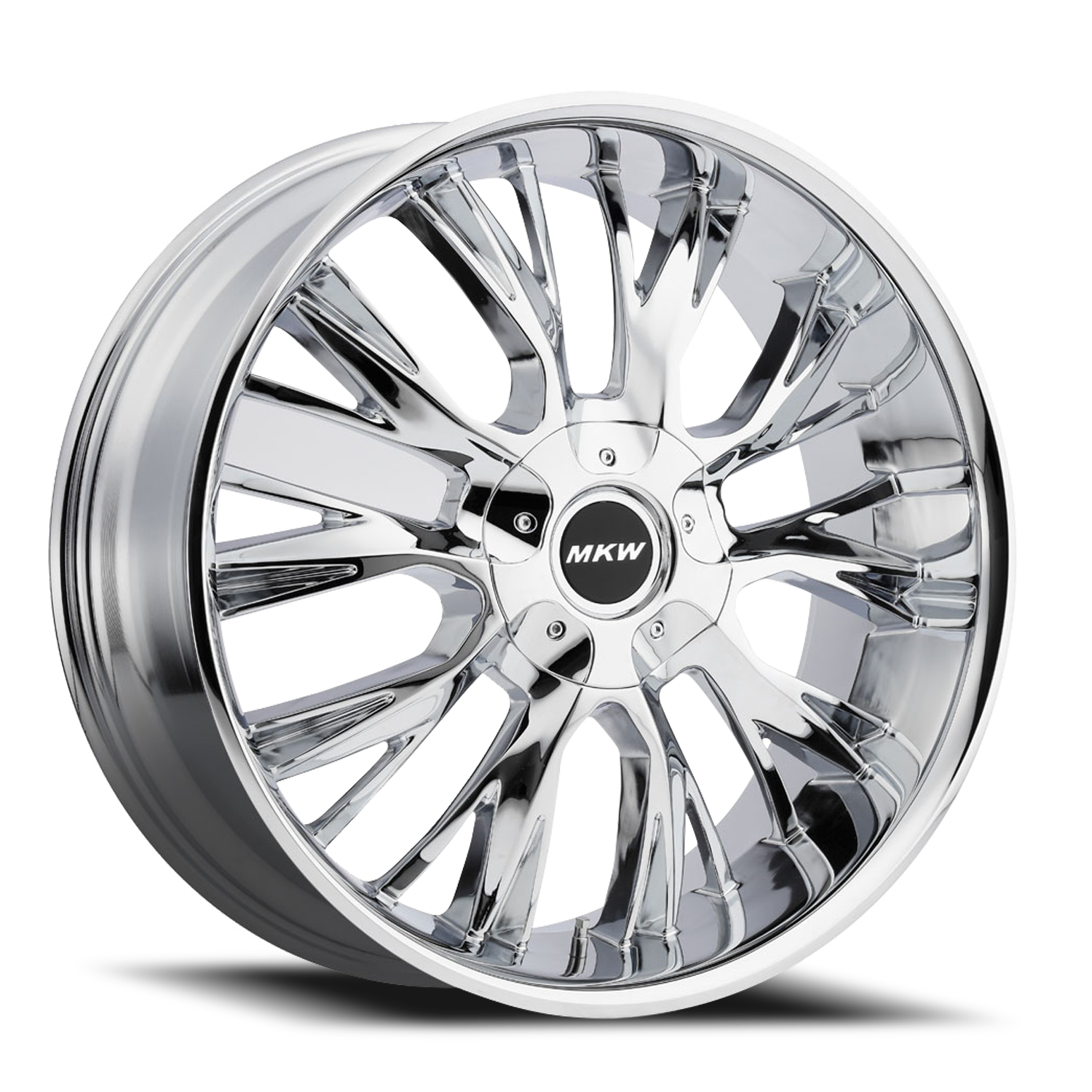 MKW M122 CH 18x8 +40 5x110/5x115mm 73mm Chrome - Wheel Warehouse