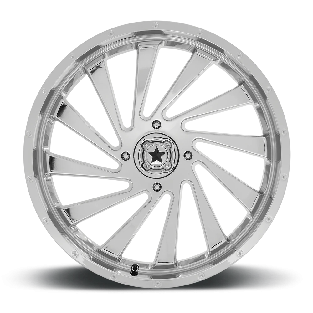 MSA Blade 18x7" 4x137mm 112mm CB 0mm Chrome