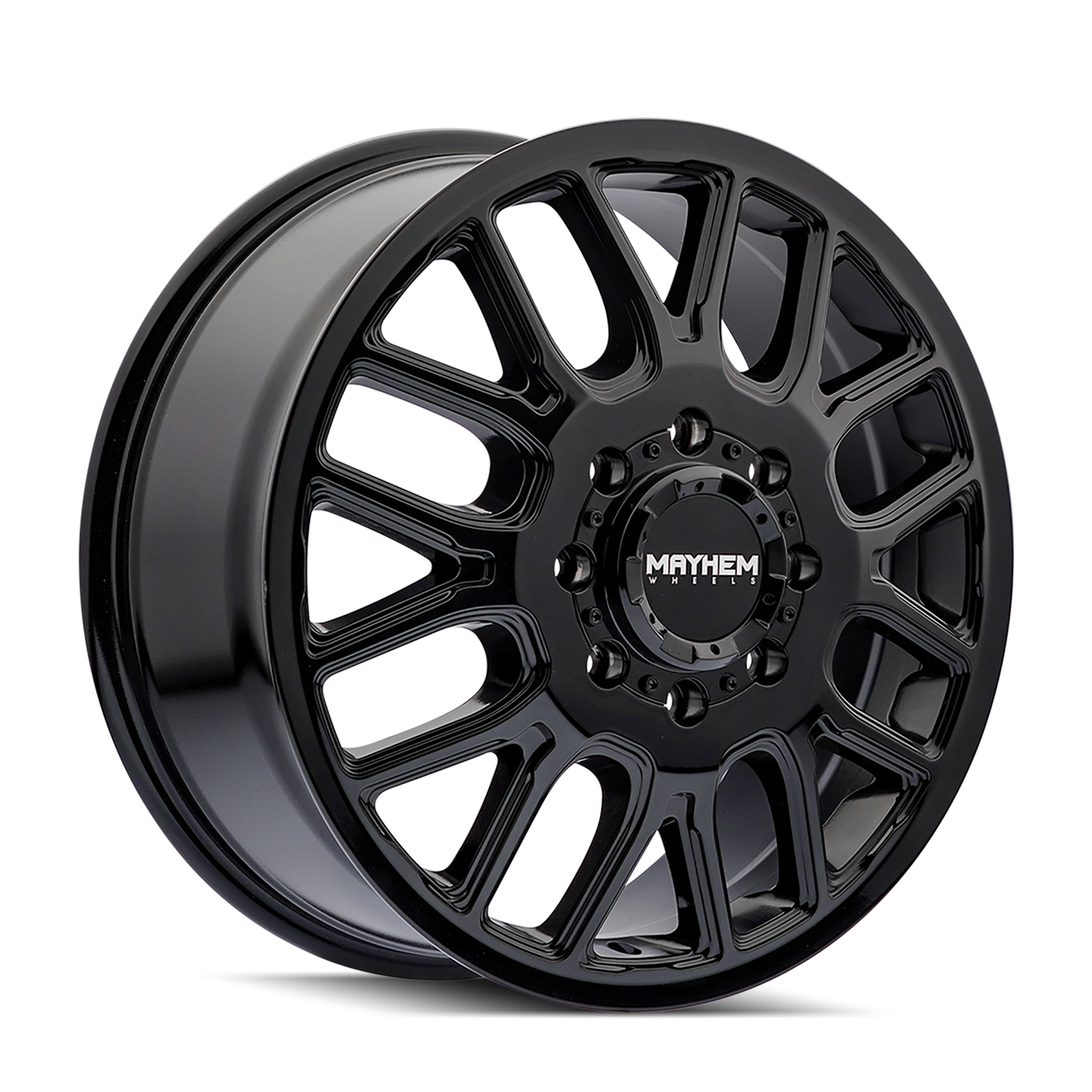 Mayhem Cogent Dually 20x8.25" 8x165.1mm 121.3mm CB +115mm Gloss Black