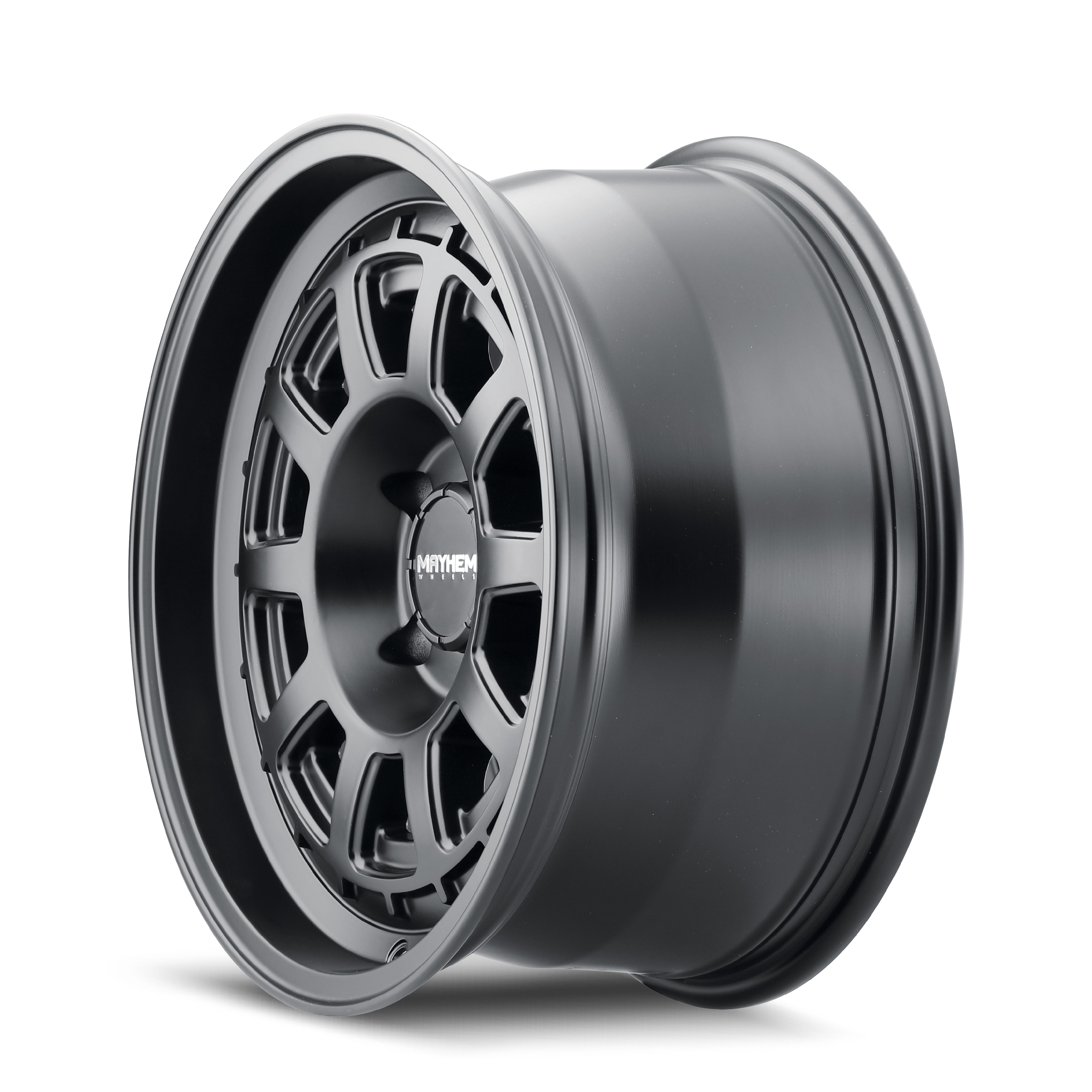 Mayhem Voyager 8303 Matte Black 17x8.5 6x139.7 0mm 106mm