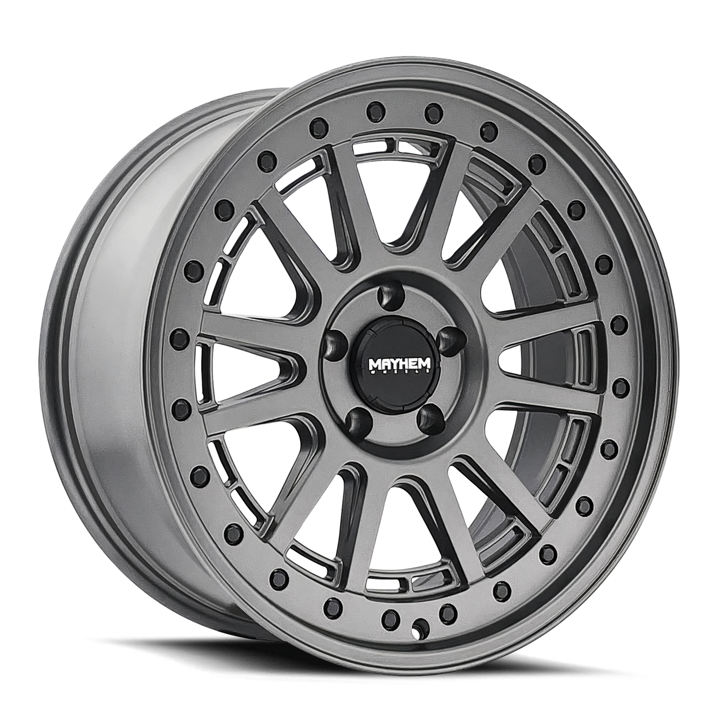 Mayhem Compass 18x9" 6x139.7mm 106mm CB +18mm Matte Gunmetal