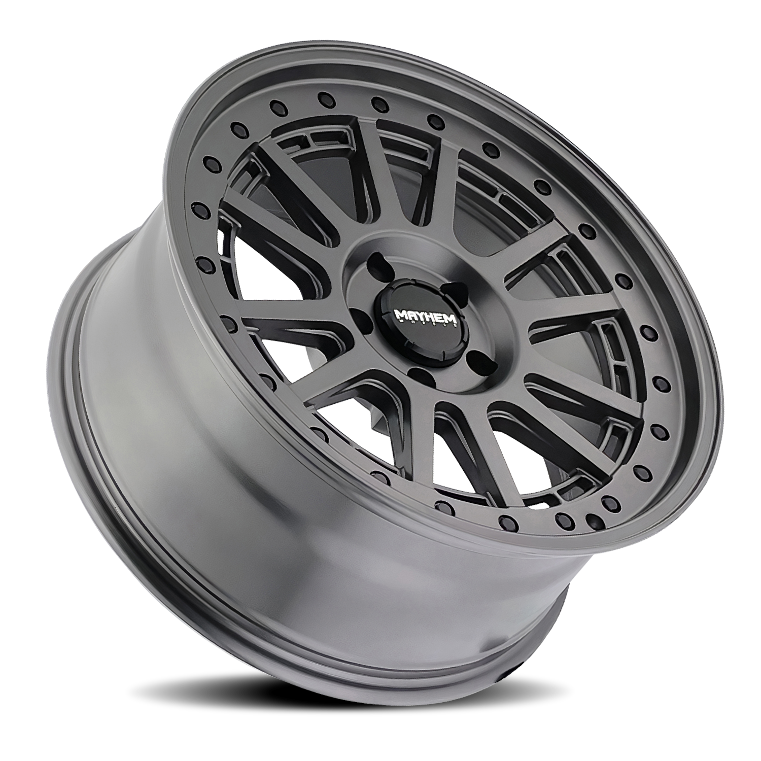 Mayhem Compass 18x9" 6x139.7mm 106mm CB +18mm Matte Gunmetal
